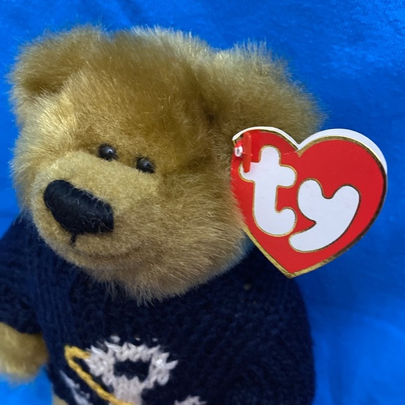 Vintage 1993 Ty Beanie Baby Salty Bear - Picture 3 of 10